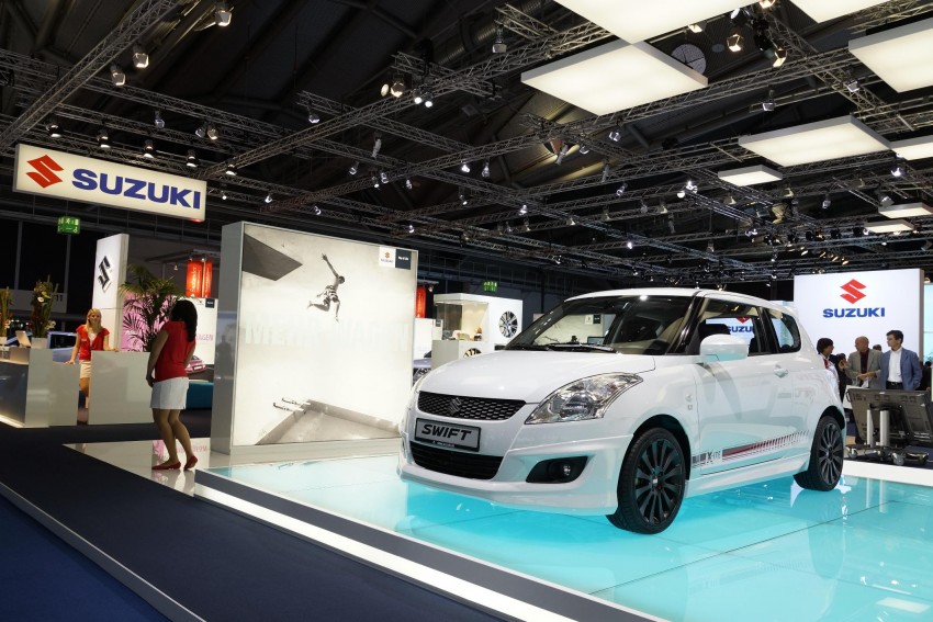 Frankfurt: 134 hp Suzuki Swift Sport makes public debut 69261