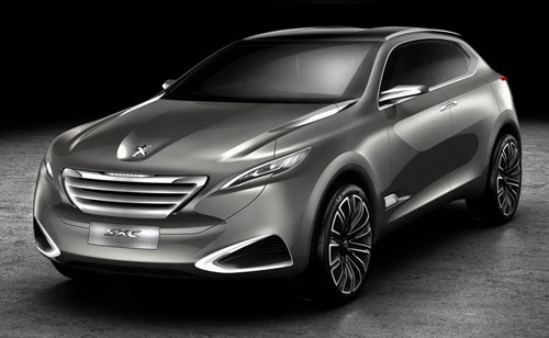 Peugeot SXC Concept: New look applied on a crossover