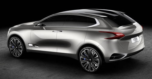Peugeot SXC Concept: New look applied on a crossover