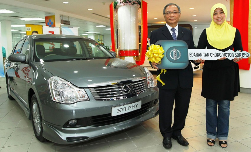 ETCM gives away Nissan Sylphy to Grand Livina buyer 84337