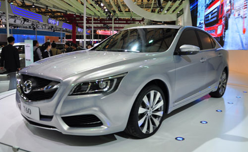 BAIC rolls out T60 concept from old Saab platform