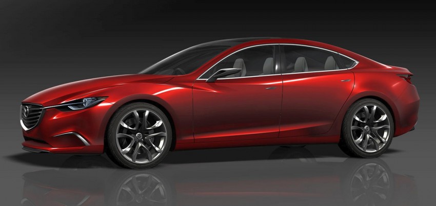 Mazda Takeri – broad hints of the new Mazda6 emerge 73849