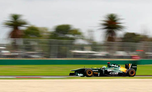 Team Lotus: Not in midfield yet, but happy with race pace