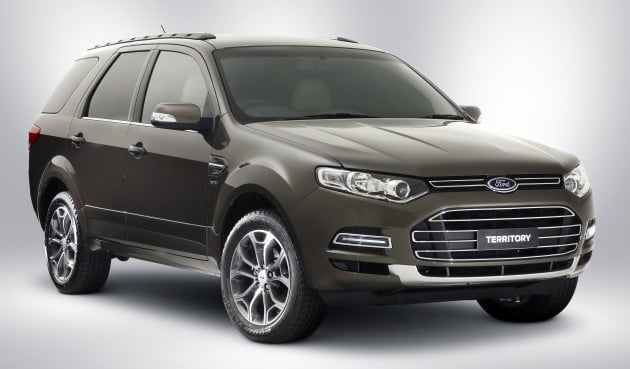 Ford Territory – the SZ heads off to Thailand