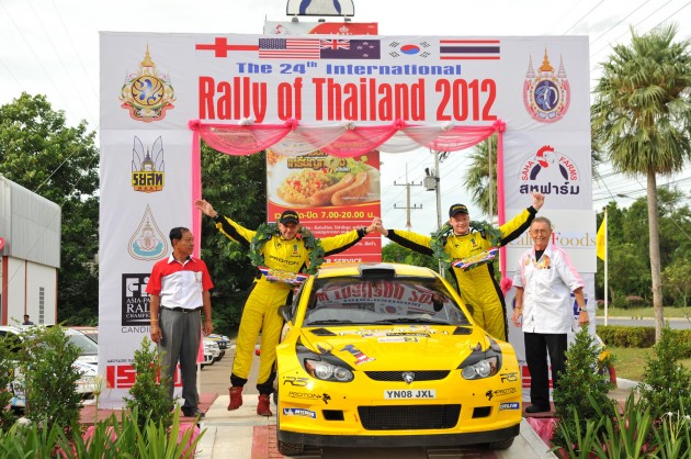 Proton wins Rally of Thailand with Tom Cave