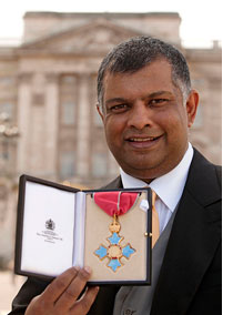 Tony Fernandes receives CBE from Queen Elizabeth II