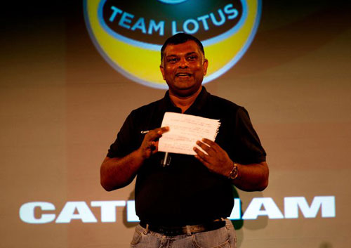 Tony Fernandes: No decision on Team Lotus rebranding yet, but Caterham name will be stuck on GP2 Team AirAsia