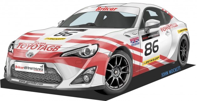 Team Toyota GB to enter the 86 in Britcar 24 Hours