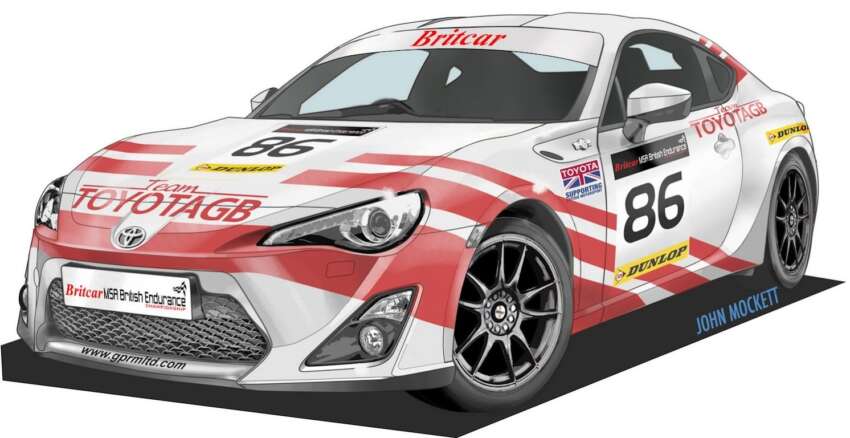 Team Toyota GB to enter the 86 in Britcar 24 Hours 121939