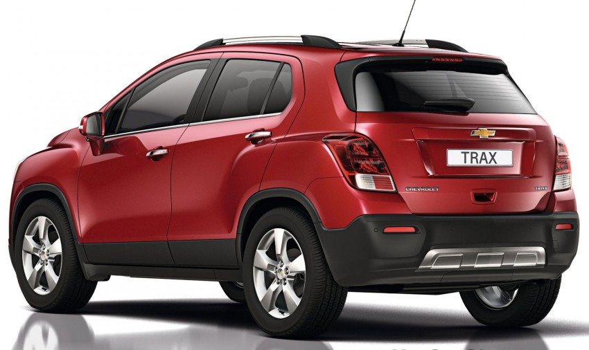 Chevrolet Trax SUV – more details and pics released 125224
