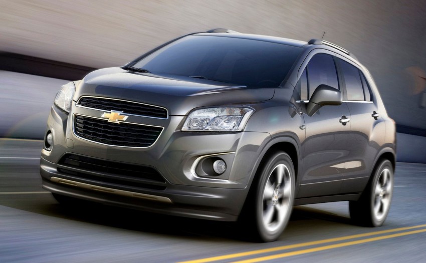 Chevrolet Trax SUV – more details and pics released 125225