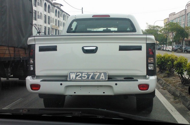Foton Tunland spotted again, this time in KL