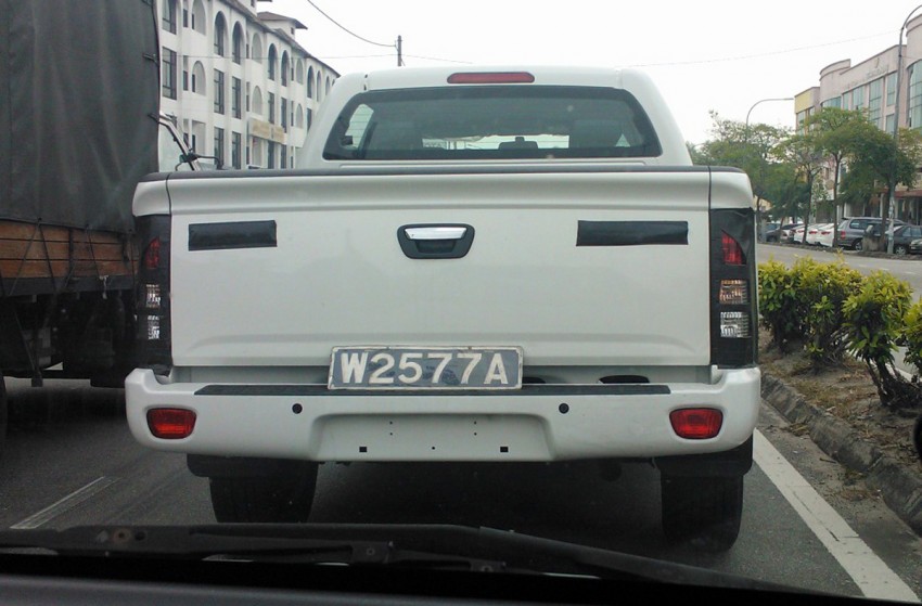 Foton Tunland spotted again, this time in KL 126391