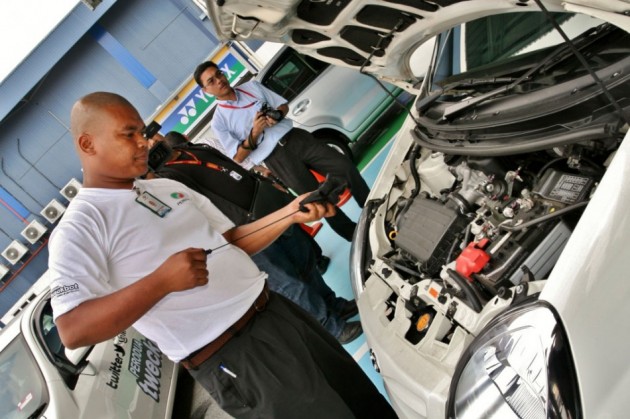 Perodua Tweckbot car inspection returns for Hari Raya