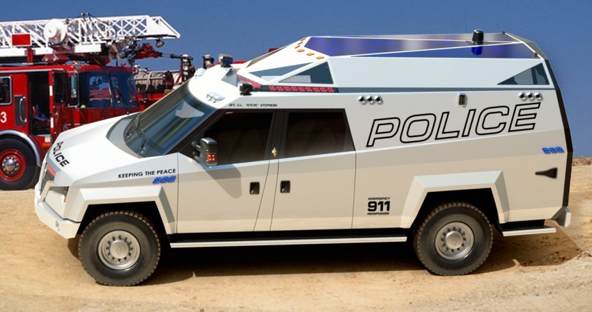 Carbon Motors TX7 – versatility for law enforcement 146591