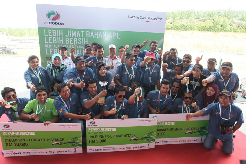 Politeknik Ungku Omar is Perodua Eco-Challenge 2012 overall champion, UNISEL goes the furthest 119771