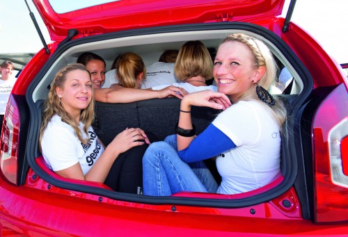 Volkswagen Up! – you can squeeze 16 people into one
