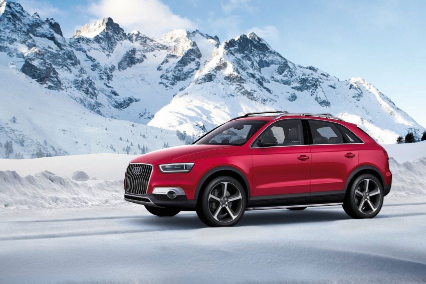 Cool Audi Q3 Vail Concept wears a winter sports theme 83213