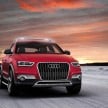 Cool Audi Q3 Vail Concept wears a winter sports theme