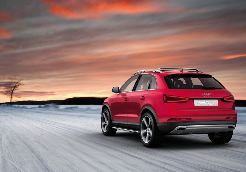 Cool Audi Q3 Vail Concept wears a winter sports theme 83217