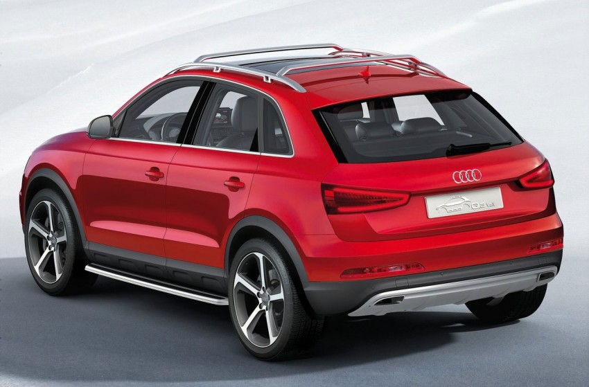 Cool Audi Q3 Vail Concept wears a winter sports theme 83218
