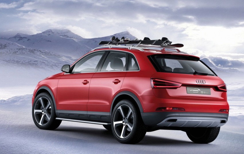 Cool Audi Q3 Vail Concept wears a winter sports theme 83219