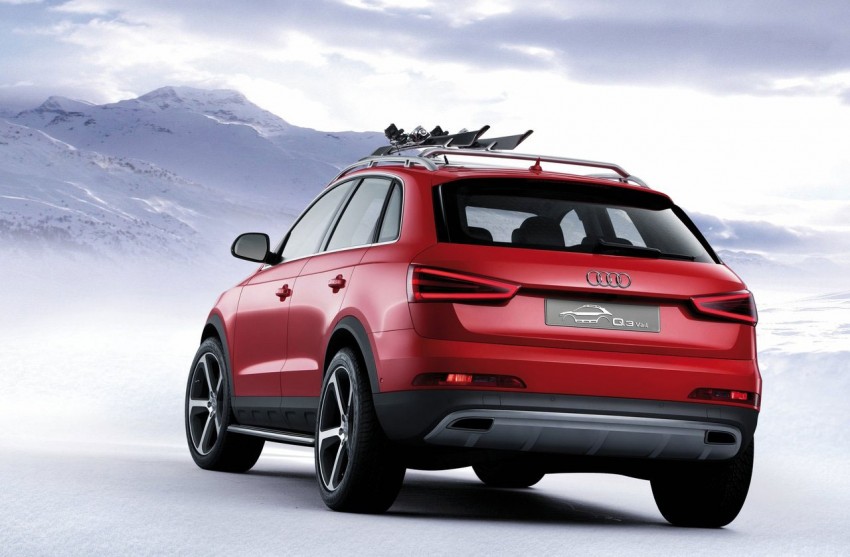 Cool Audi Q3 Vail Concept wears a winter sports theme 83220