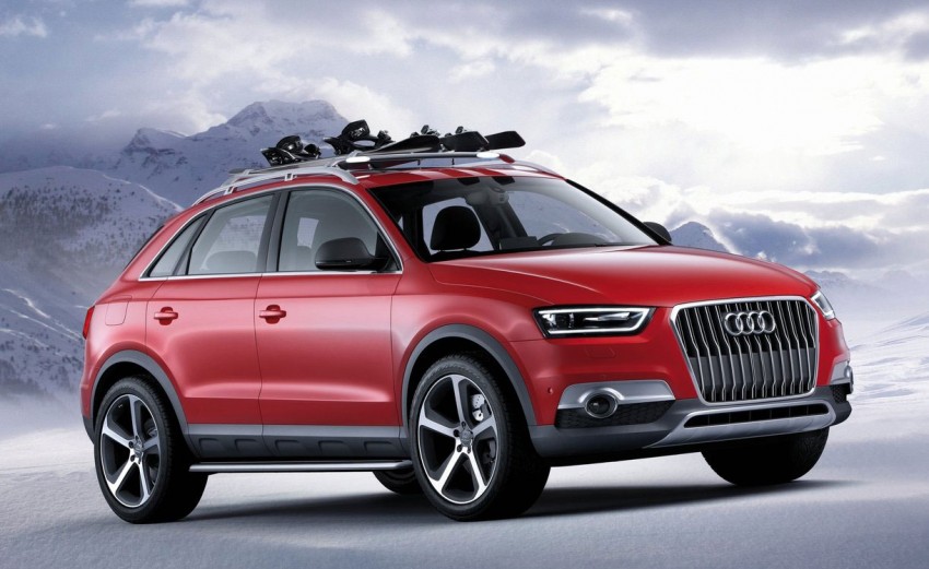 Cool Audi Q3 Vail Concept wears a winter sports theme 83226