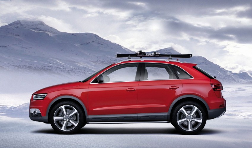 Cool Audi Q3 Vail Concept wears a winter sports theme 83228