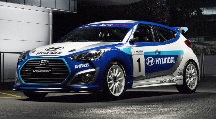 Hyundai Veloster Race Concept unveiled in Sydney 136716
