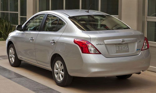2012 Nissan Versa Sedan launched in NYC – it’s the Sunny!