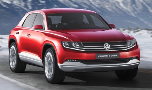 Volkswagen Cross Coupé concept – now, the diesel path