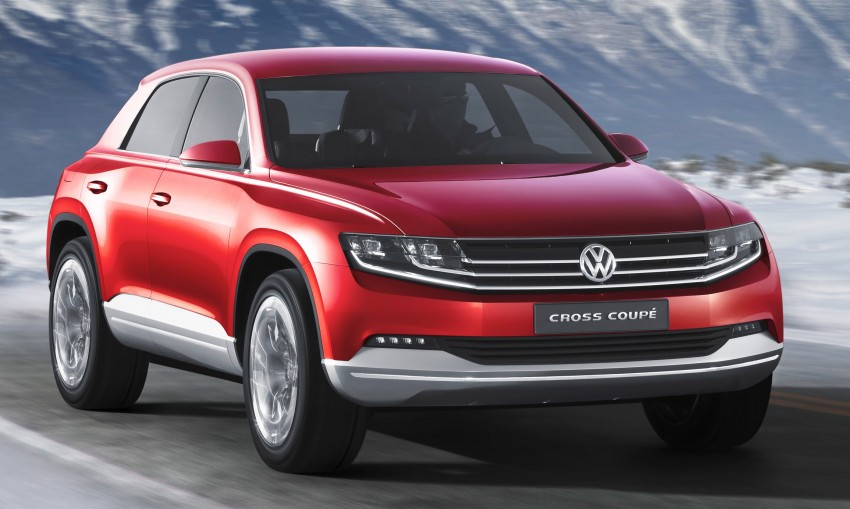 Volkswagen Cross Coupé concept – now, the diesel path 91150
