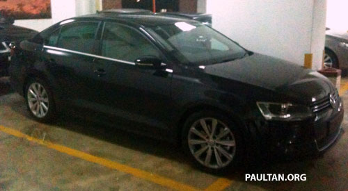 New Volkswagen Jetta spotted in apartment carpark?
