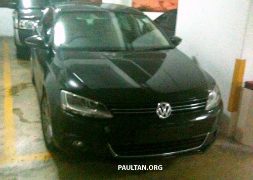 New Volkswagen Jetta spotted in apartment carpark?