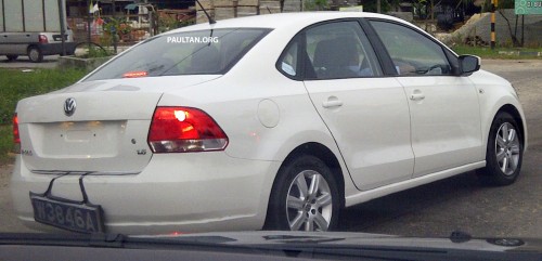 Volkswagen Polo Sedan and Volkswagen Passat Sedan spotted in Port Dickson!
