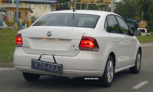 Volkswagen Polo Sedan and Volkswagen Passat Sedan spotted in Port Dickson!