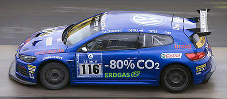 CNG powered VW Scirocco to take on Nürburgring 24 hours