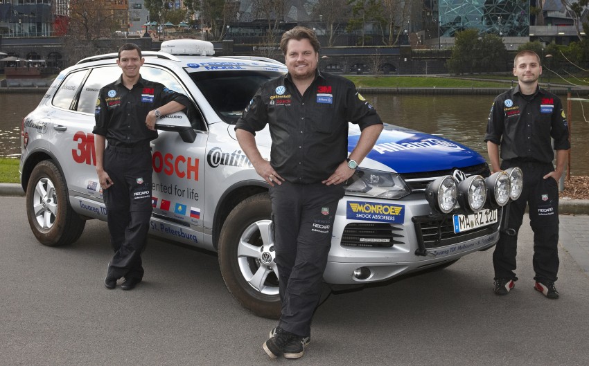 Volkswagen Touareg set for world record drive from Melbourne to St Petersburg – 23,000 km in 16 days 121532