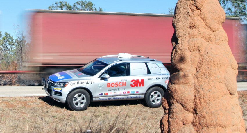 Volkswagen Touareg set for world record drive from Melbourne to St Petersburg – 23,000 km in 16 days 121535