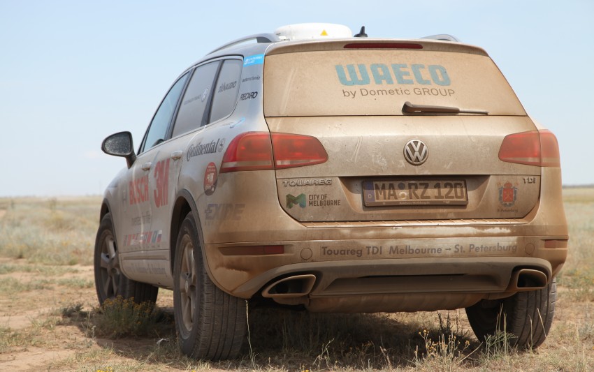 Volkswagen Touareg set for world record drive from Melbourne to St Petersburg – 23,000 km in 16 days 121537