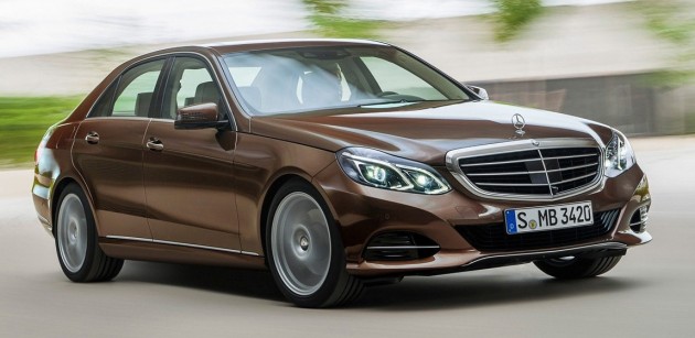 First photos of W212 Mercedes-Benz E-Class facelift