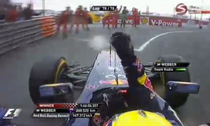 Monaco GP: Mark Webber makes it six different winners in 2012, bad day for Button 109043