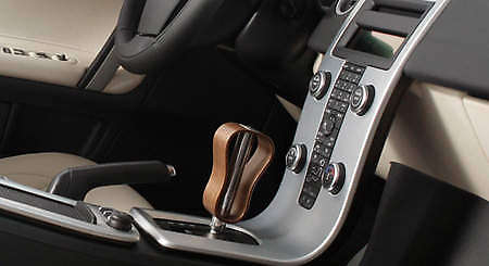 Wooden gear lever for Heico’s Volvo C70