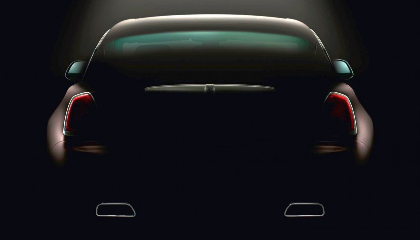 Rolls-Royce Wraith – second teaser image released 153768