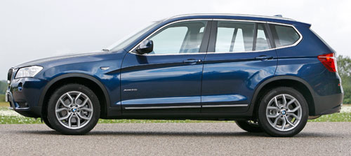 New BMW X3 xDrive20i with 2.0L turbo – 184hp/270Nm