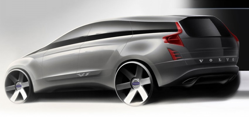 Next gen Volvo XC90 sketches surface with new face 77593