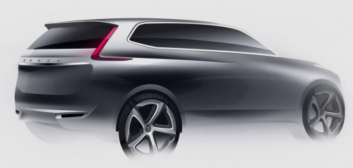 Next gen Volvo XC90 sketches surface with new face