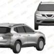 Next-gen Nissan X-Trail patent drawings appear in China, ditches trademark boxy shape for curves!