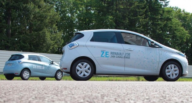 Renault ZOE sets new EV record: 1,618 km in 24 hours